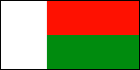 Drapeau de Madagascar
