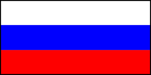 Drapeau de la Russie