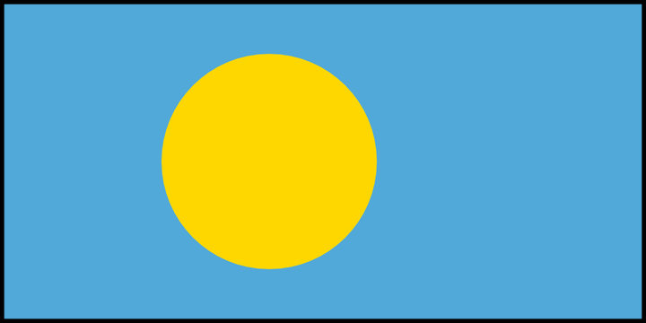 Drapeau du Palaos