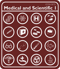  Medical and scientific icons