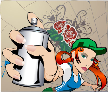  Graffiti Girl