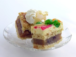 multicolour  various tasty cakes