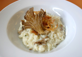Risoto con setas