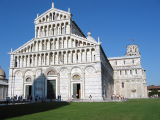 Fototapeta na wymiar Il duomo di Pisa