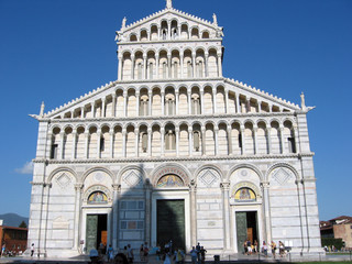 Fototapeta premium Facciata del duomo di Pisa