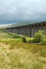 Ribblehead Viaduct in the Yorkshire Dales