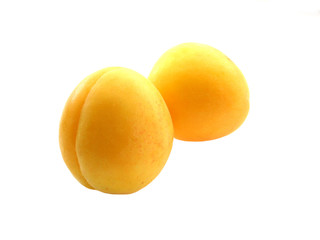 Two apricots