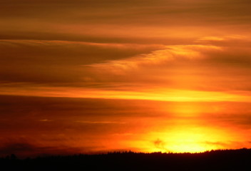 Fototapeta premium Sonnenuntergang