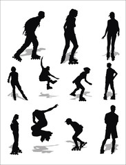Fototapeta premium rollerblade