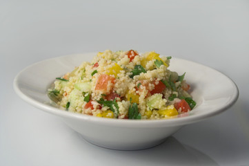 bowl of tabbouleh