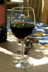 Glass of wine