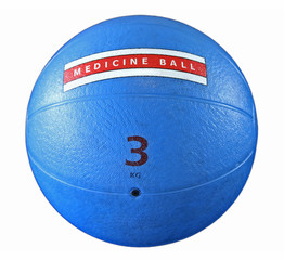 A medicine ball. - 3944246