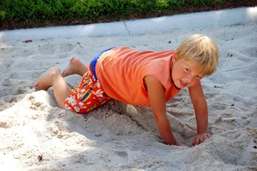 Playing in Sand