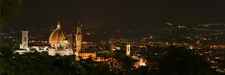 Fototapeta na wymiar Panorama Fiorentino