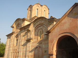 Fototapeta na wymiar Markov Manastir (Marko's Monastery)