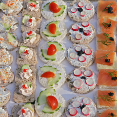 Une récéption festive