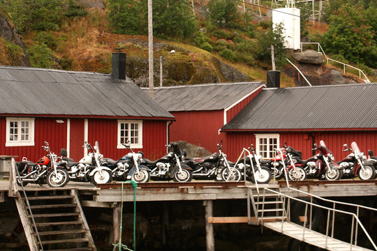 moto a Nusfjord