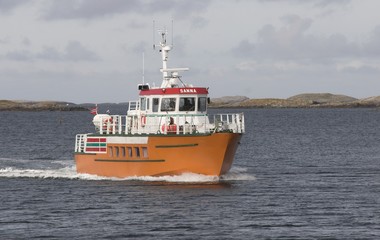 Fototapeta premium Passenger ship