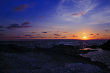 Cornish Coast Sunset