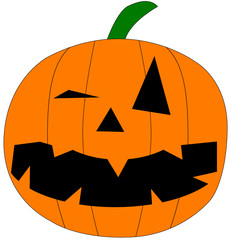 Clin d'oeil de citrouille