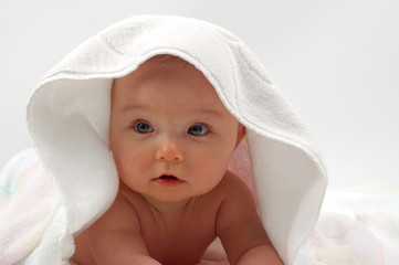 baby after bath #11