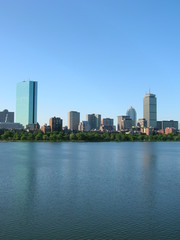 Fototapeta na wymiar Powrót Bay skyline, Boston.