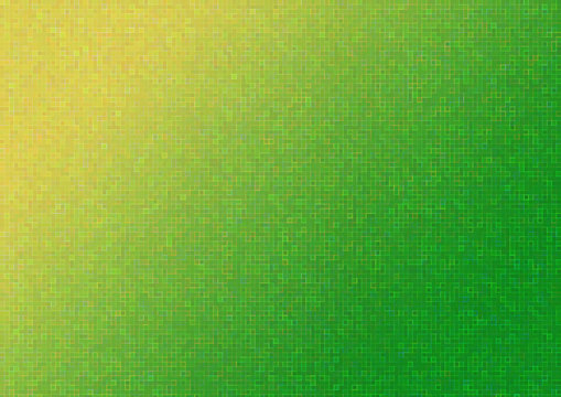 Green and yellow mosaic backround