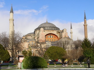 Fototapeta na wymiar Hagia Sophia Istambuł