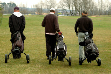 Golf players