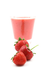 strawberry smoothie