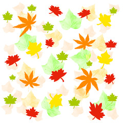 autumn leaf scrapbook