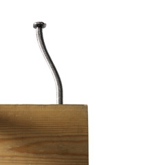 Nail in Wood