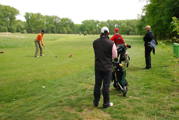 Golf players