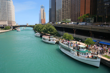 Obraz premium Chicago River