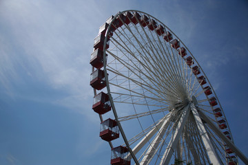 Naklejka premium Ferris Wheel