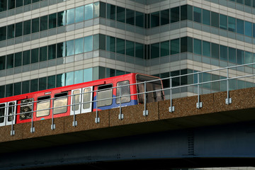 overland travel through city