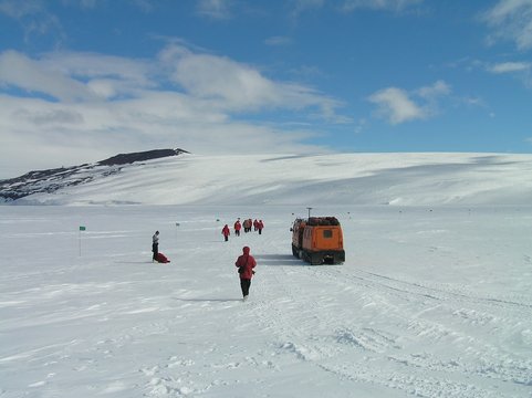 Antarctica training camp