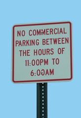 No Parking Sign