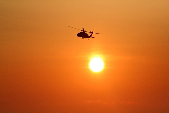 Helicopter Sunrise