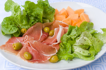 Prosciutto summer Salad 4