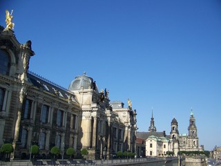 Fototapeta na wymiar Dresden - Brühl taras