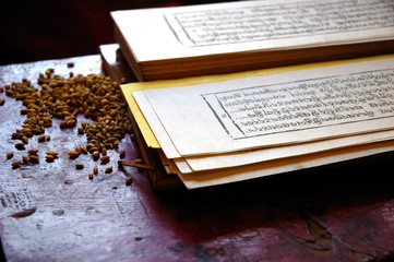 Tibetan prayer book