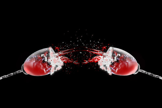 bicchieri di vino rosso