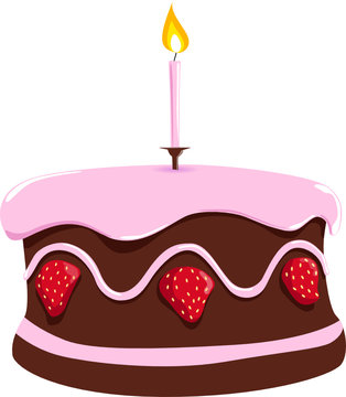 Torta di buon compleanno