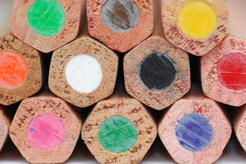 Pencil crayons