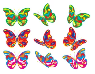 Türaufkleber Schmetterlinge © Alexey Bannykh