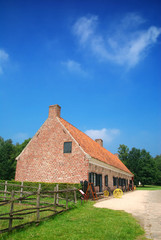 Fototapeta na wymiar Historic farm house