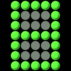 Electronic Display Number 8