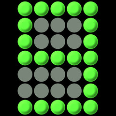 Electronic Display Number 9