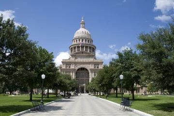 Foto op Plexiglas Texas State Capitol © JJAVA